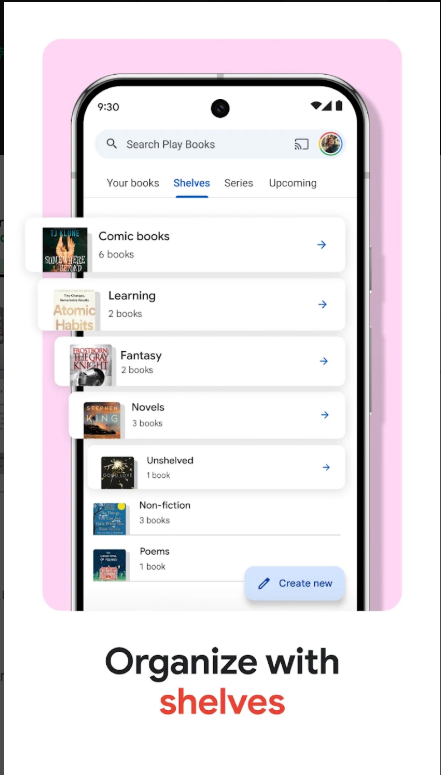 책 읽어주는 어플, 오디오북, Google Play 북