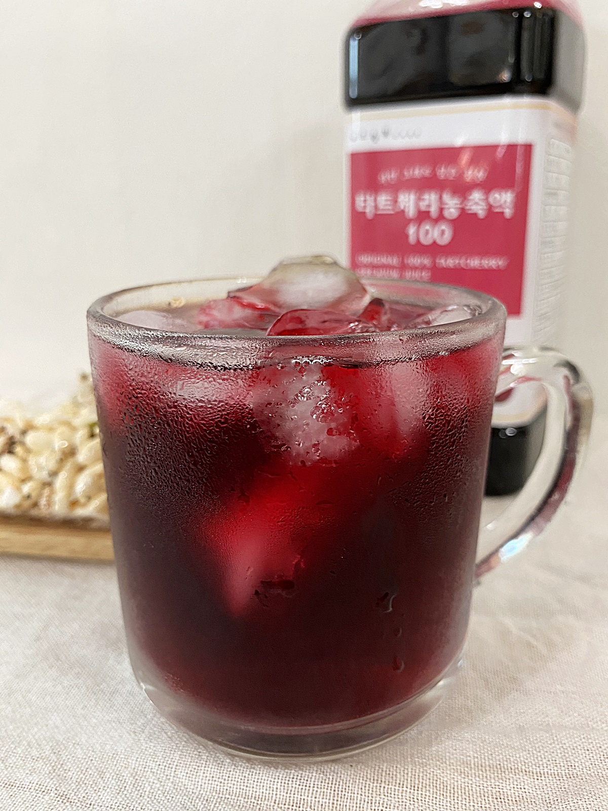 체리 주스와 쌀과자 4