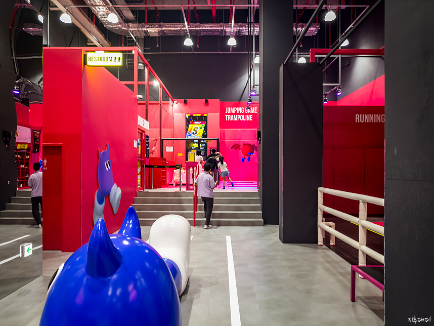 수원 스타필드 액션 놀이터 스몹(smob)