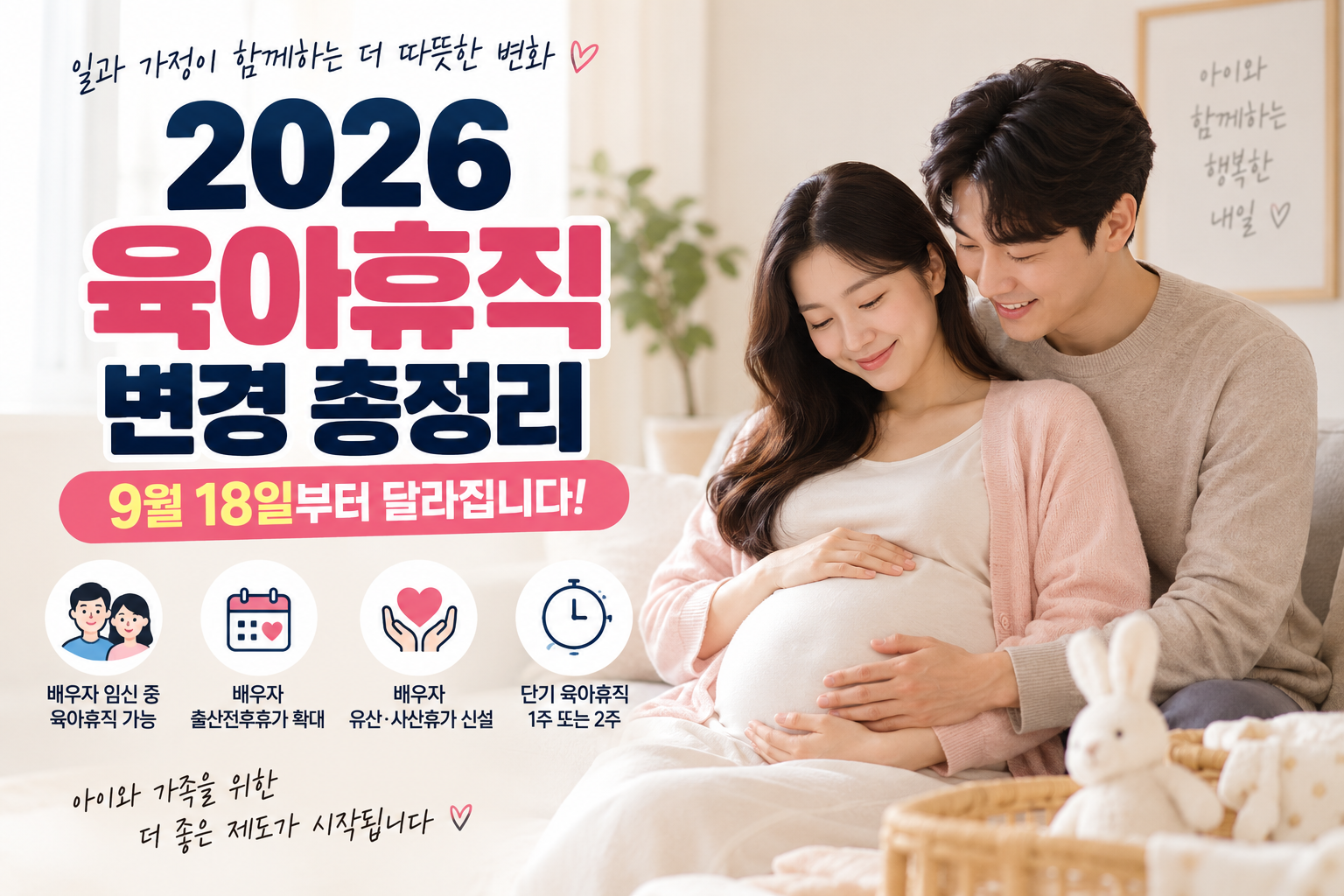 2026 육아휴직 변경 총정리