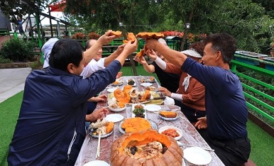 호박토종꿀보양찜