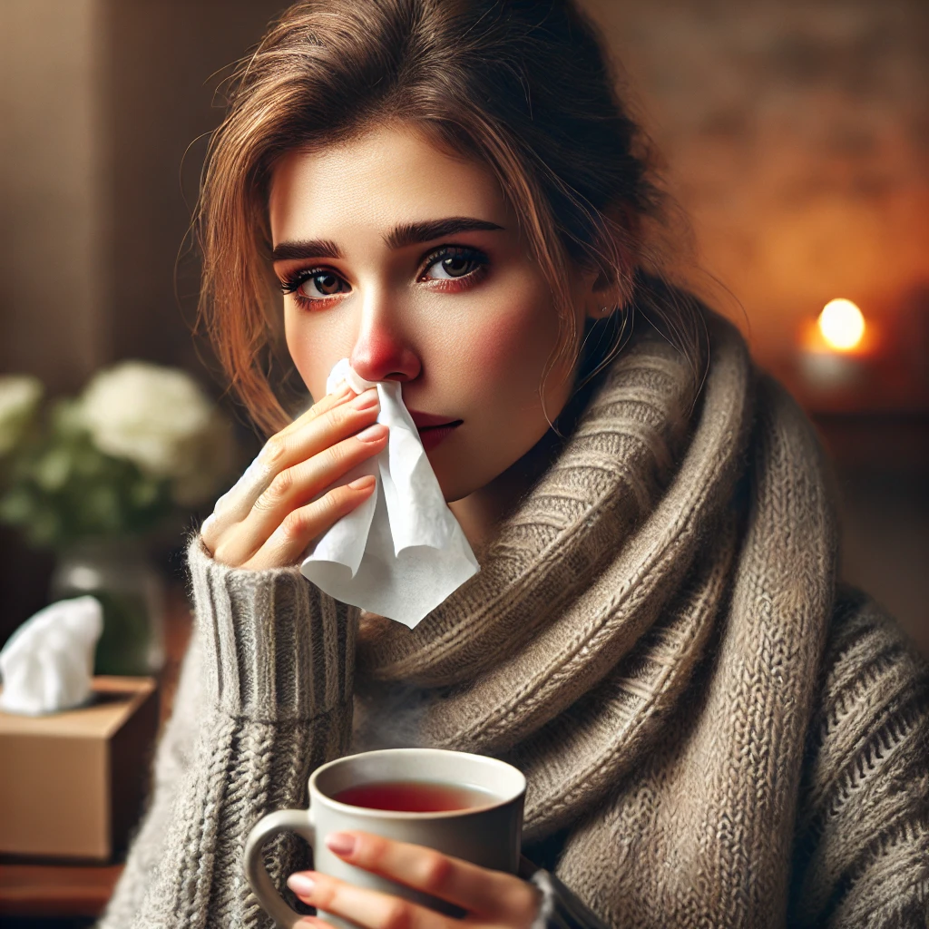 성인 축농증 걸린 사진