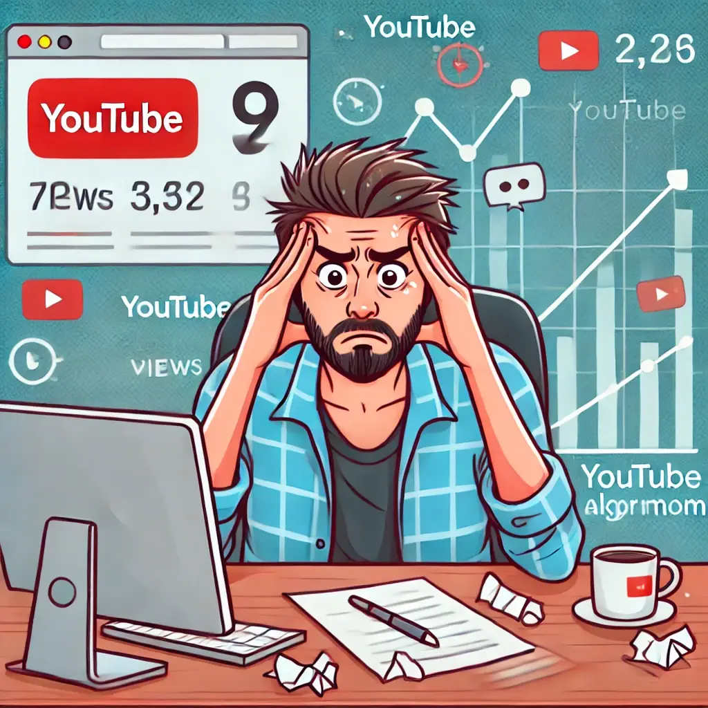 유튜브 알고리즘과의 싸움 좋은 영상을 만들고 싶지만 예상과 다르게 흘러갈 때
