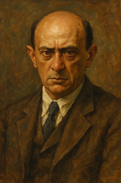 작곡가 아놀드 쇤베르크 관련 사진