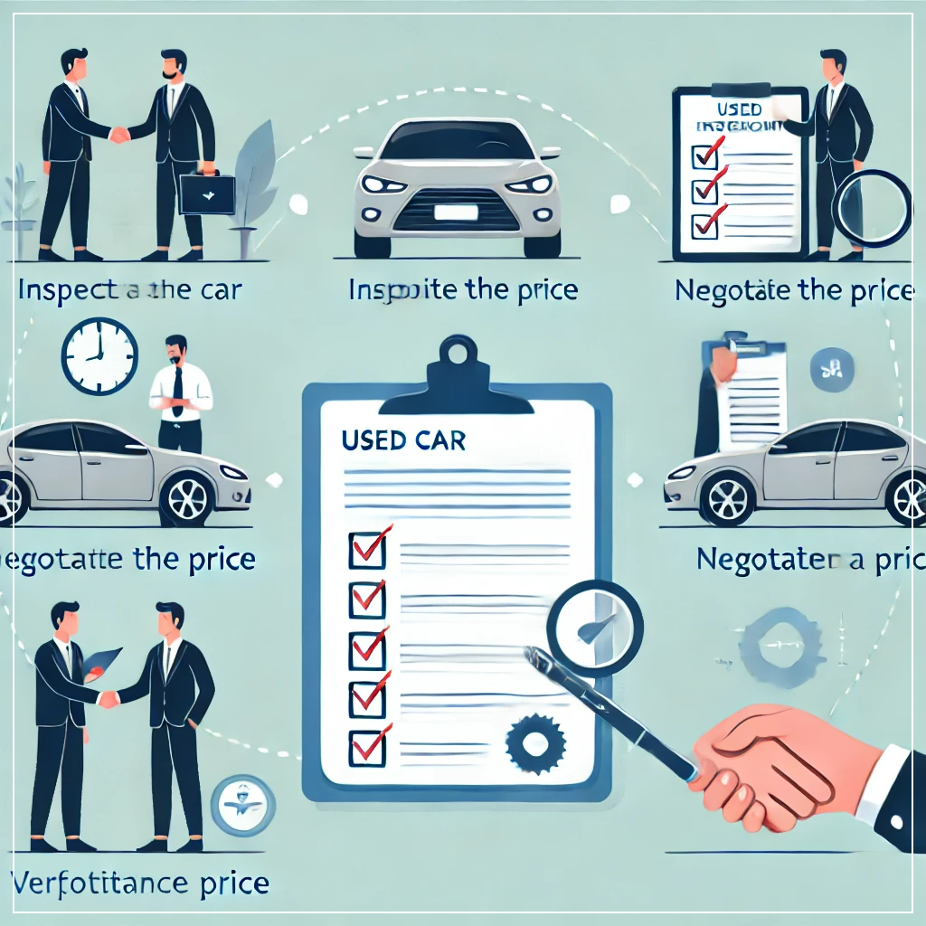 중고차 -매매 -서류-, 절차- 계약서 -쓰는 방법