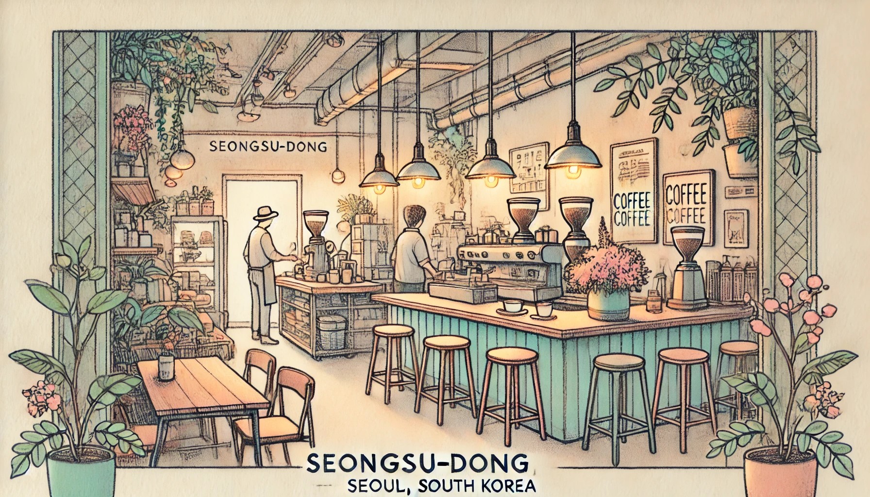 서울 성수동 감성카페