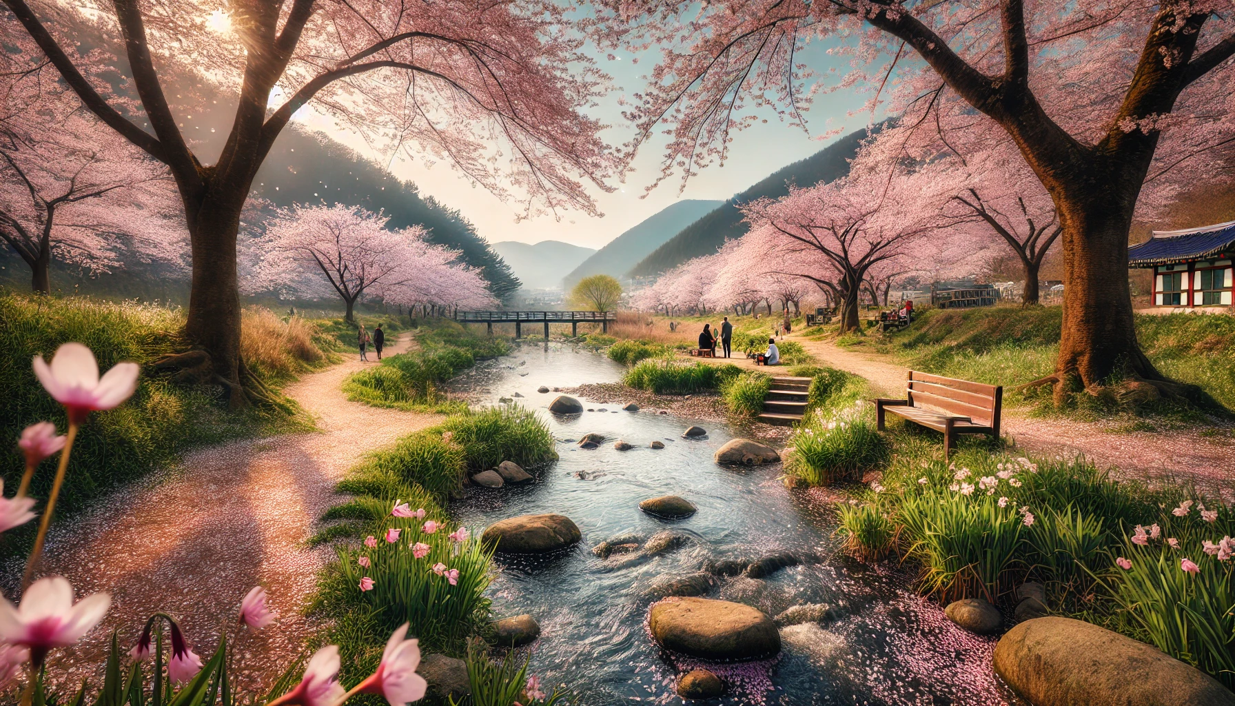 강릉의 숨은 벚꽃 명소,