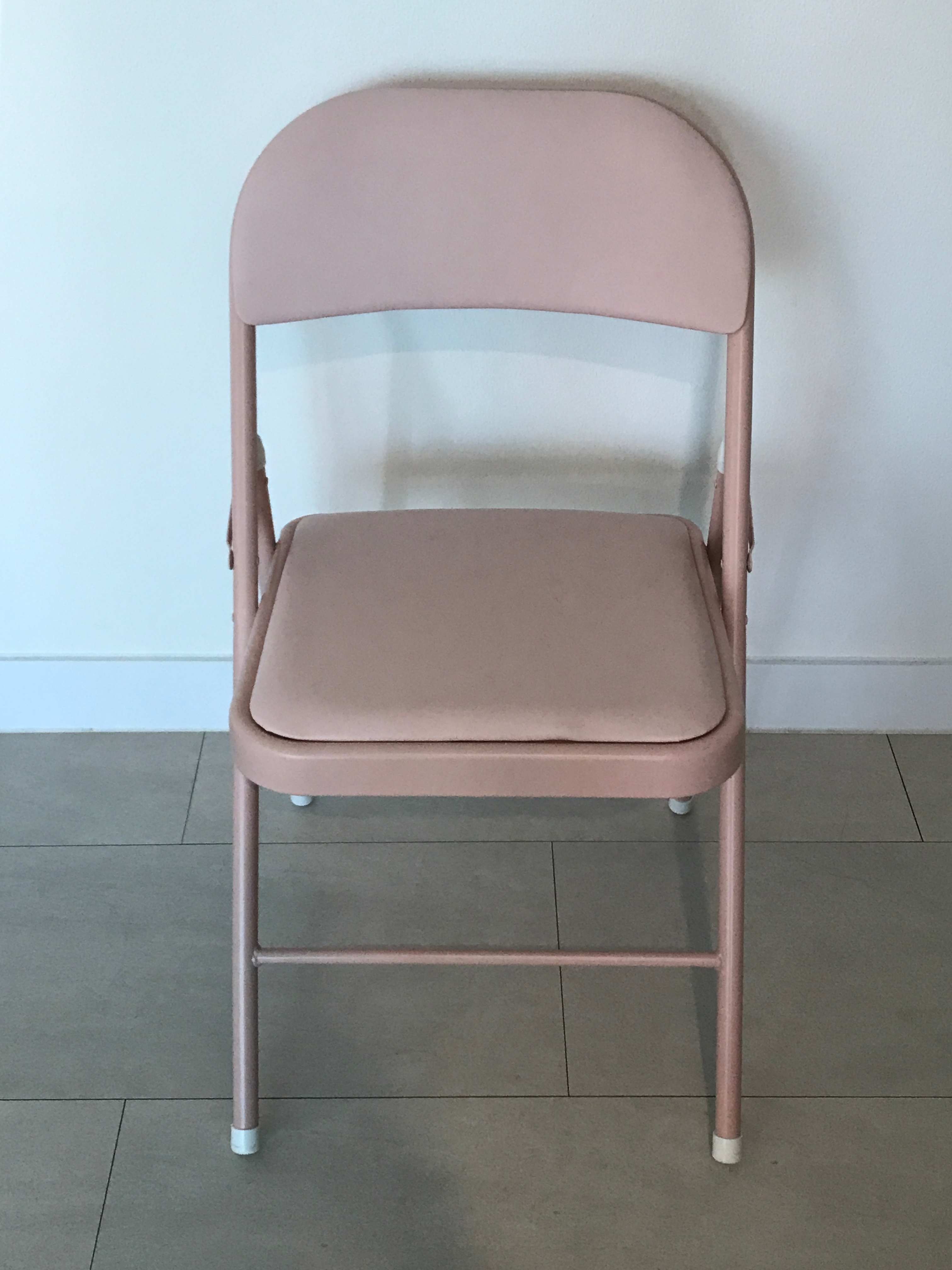 접이식 의자 정면