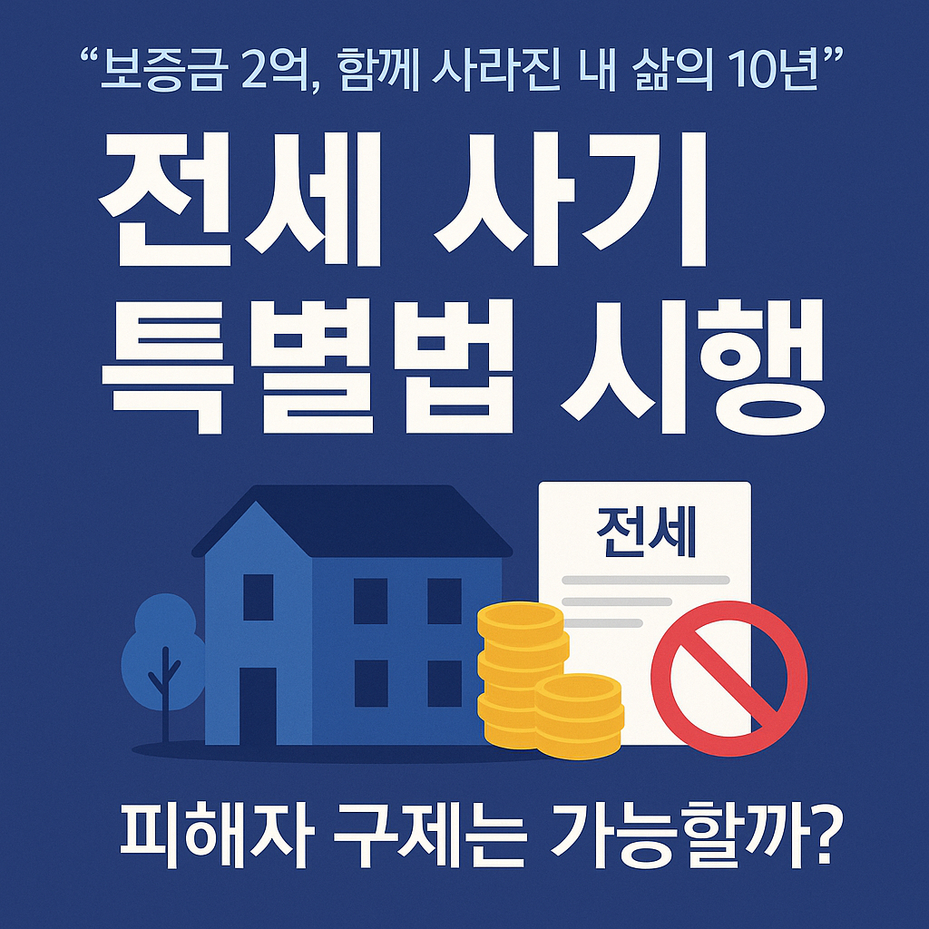 “보증금 2억, 함께 사라진 내 삶의 10년”
