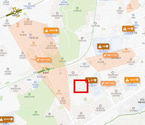 학원가
