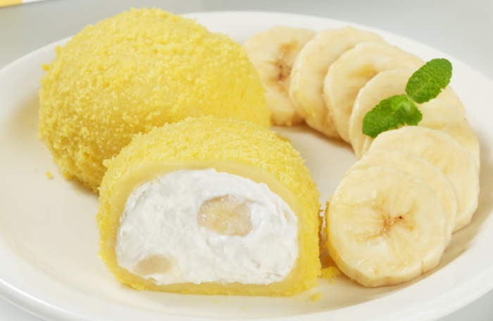 한국의 떡 종류 바나나떡