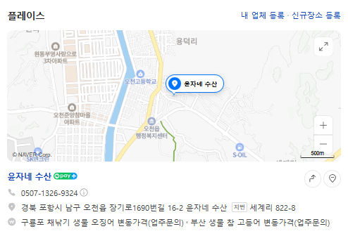 생방송투데이 오늘도달린다 청년사장 수산물로 월매출 4천 윤자네수산 정보