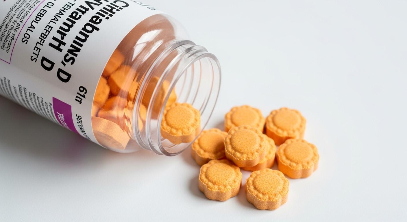 어린이비타민d 츄어블 90정