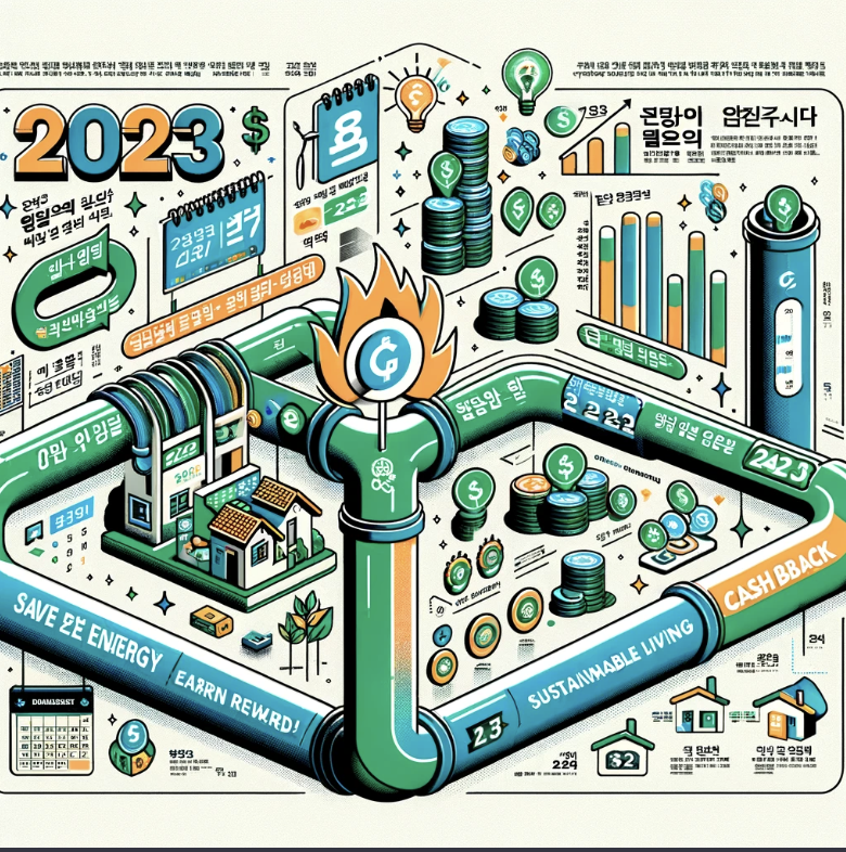 도시가스 캐시백 신청 방법 및 모의 계산기
