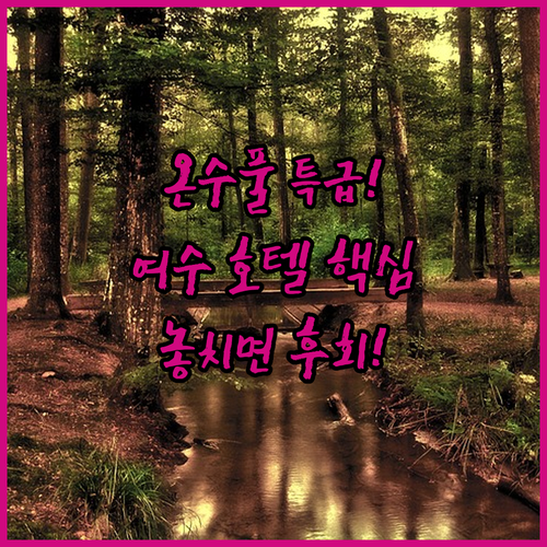 사계절 온수풀 여수 베네치아 유탑마리..