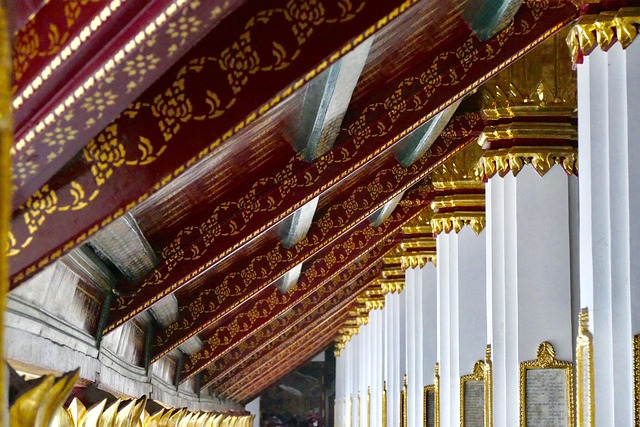 태국 전통 사원 건축 관련