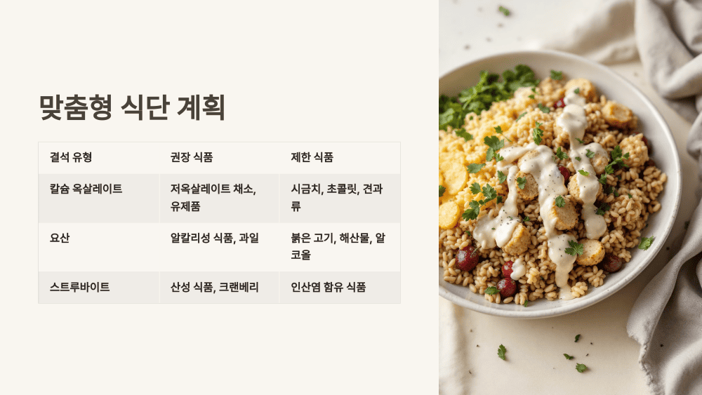 맞춤형 식단 계획