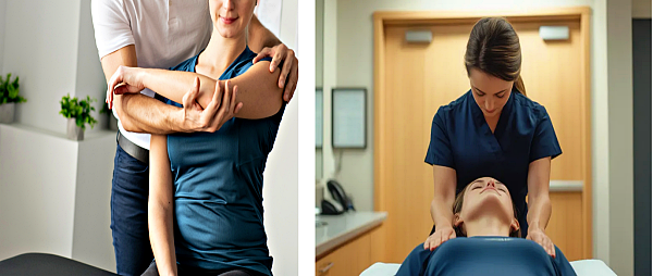 양의원에서의 담치료, 도수치료, 물리치료