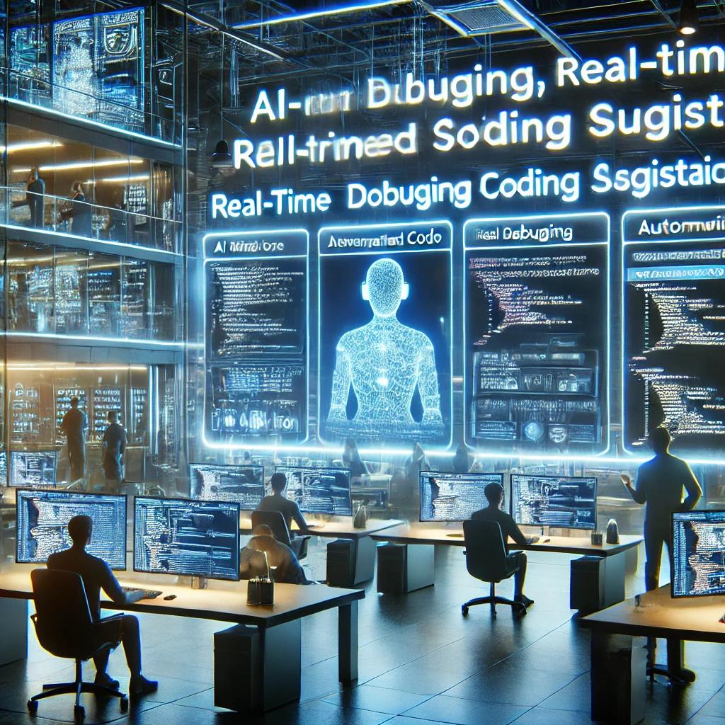 AI 코딩 도구를 활용한 소프트웨어 개발 장면