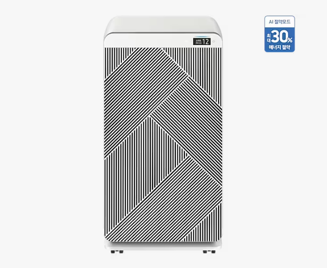 삼성전자 공기청정기 비스포크 큐브 에어 70㎡(구 21평) 색상 산토리니 베이지