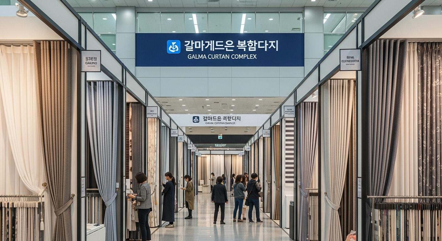 대전 커텐 갈마커텐종합장식