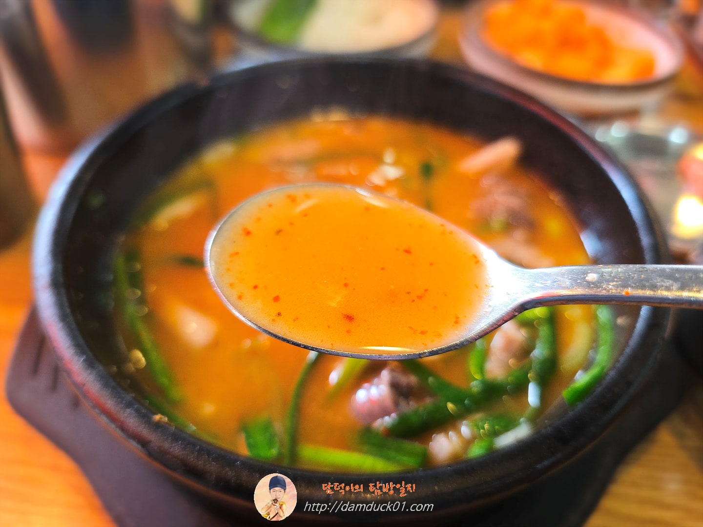 순대국 섞어서 보통