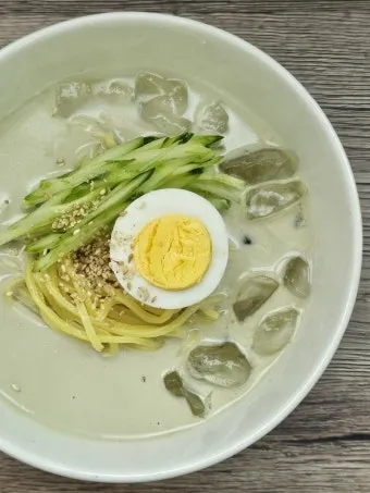 콩국수 만들기 위한 콩 삶는 방법과 고소한 국물 비법_7