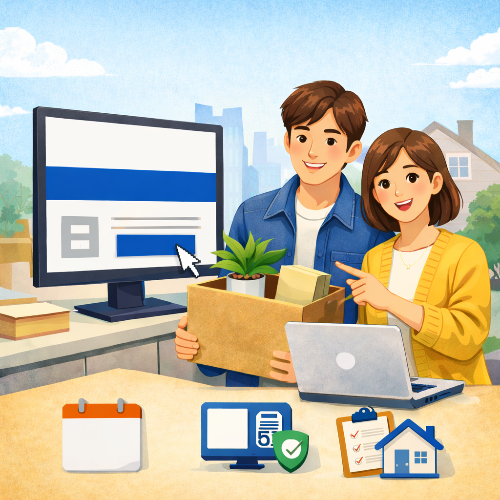 전입신고 방법 인터넷 신고