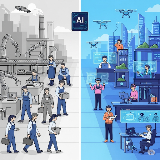 AI 혁신, 내 삶에 어떻게 영향을 주나? — 세제·교육·일자리 변화 정리(2025 관련 사진
