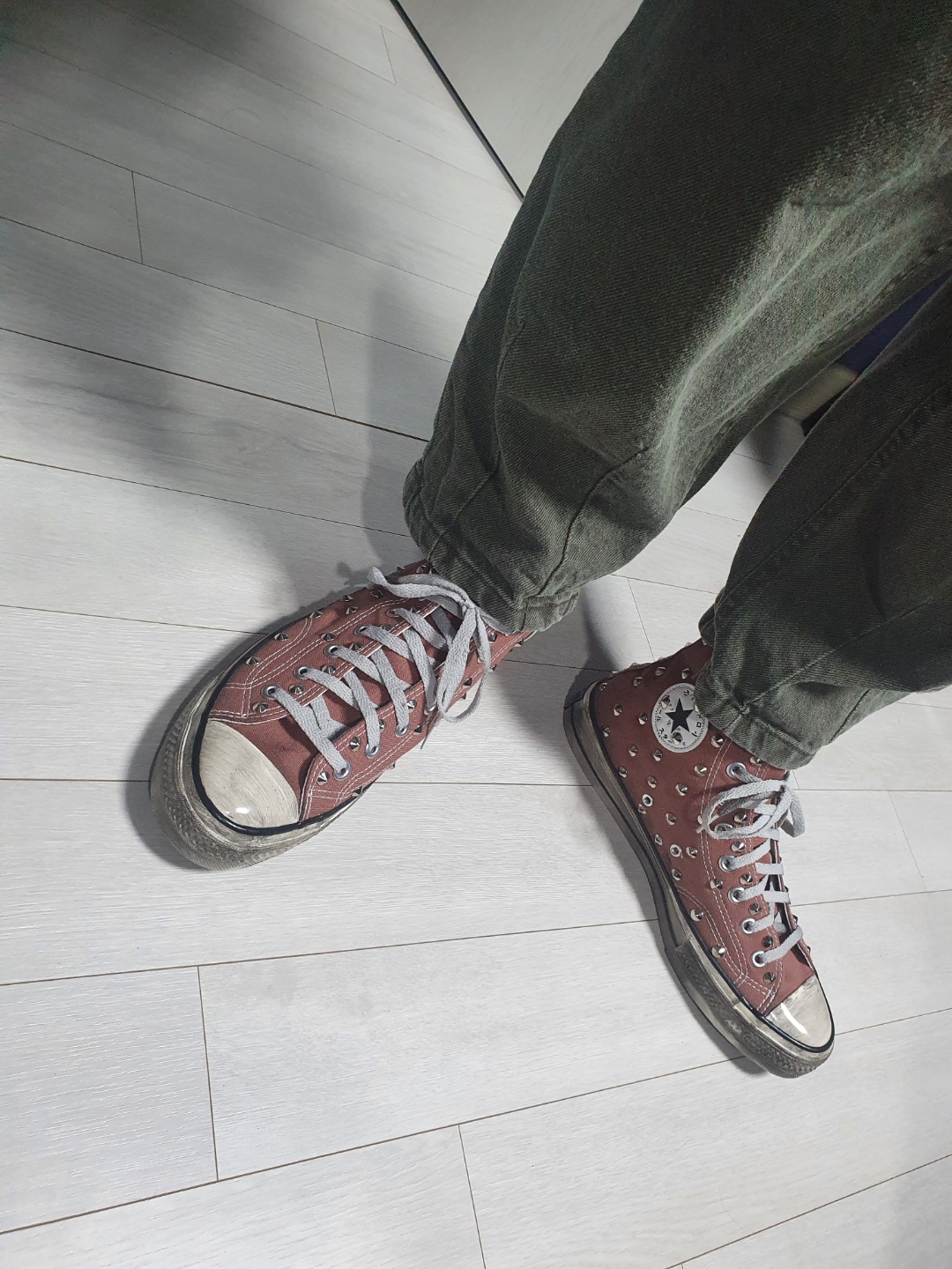 가을-빈티지-스니커즈-실제-착용사진-2