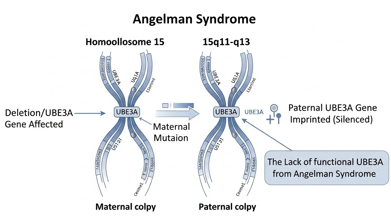 안젤만 증후군: '행복한 꼭두각시' 뒤 유전적 비밀과 발달 장애 심층 분석