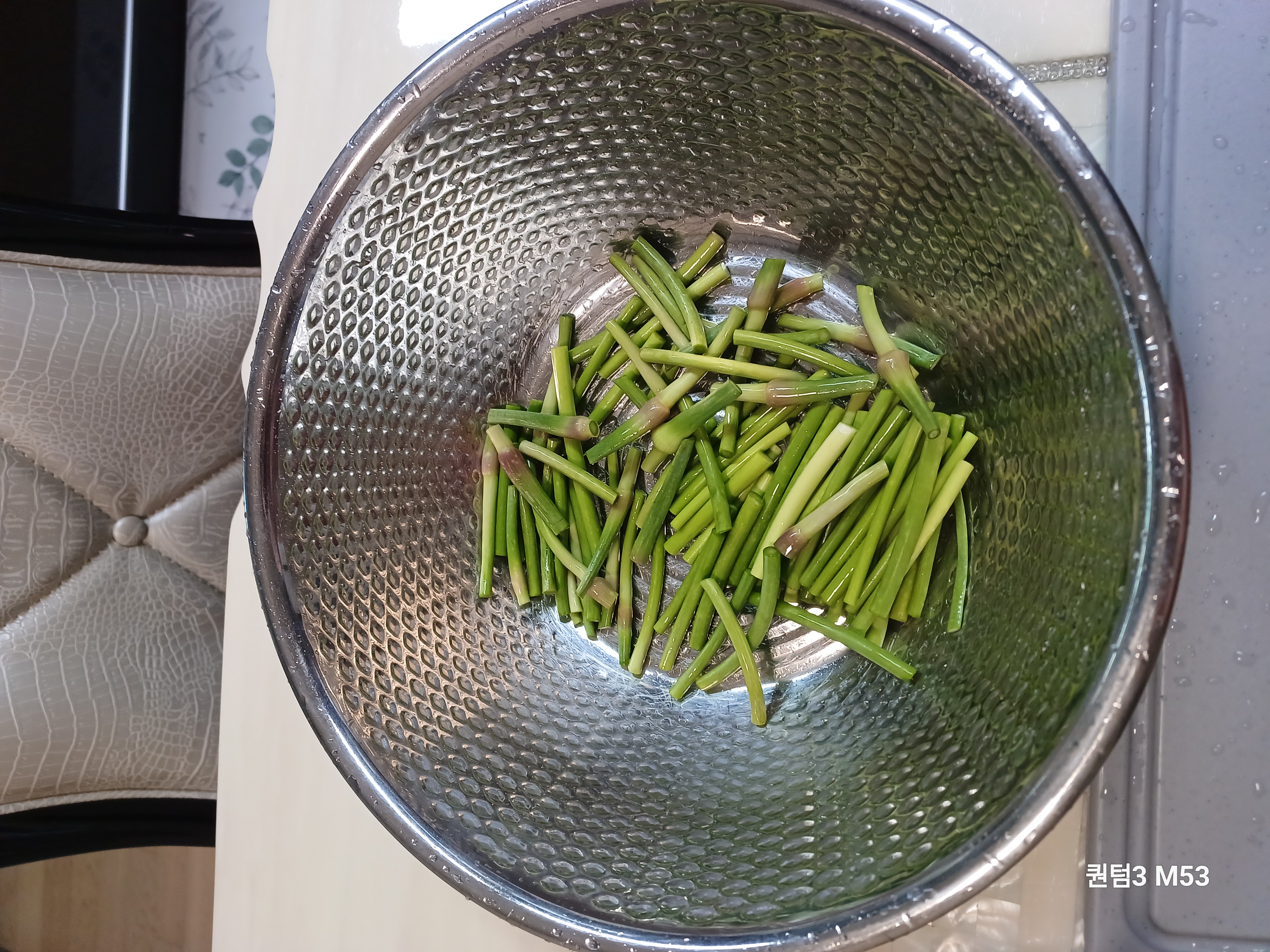 요렇게 잘라주세요! 5-6cm 정도로 자르면 딱임.