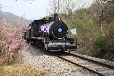 곡성 기차마을 증기기관차