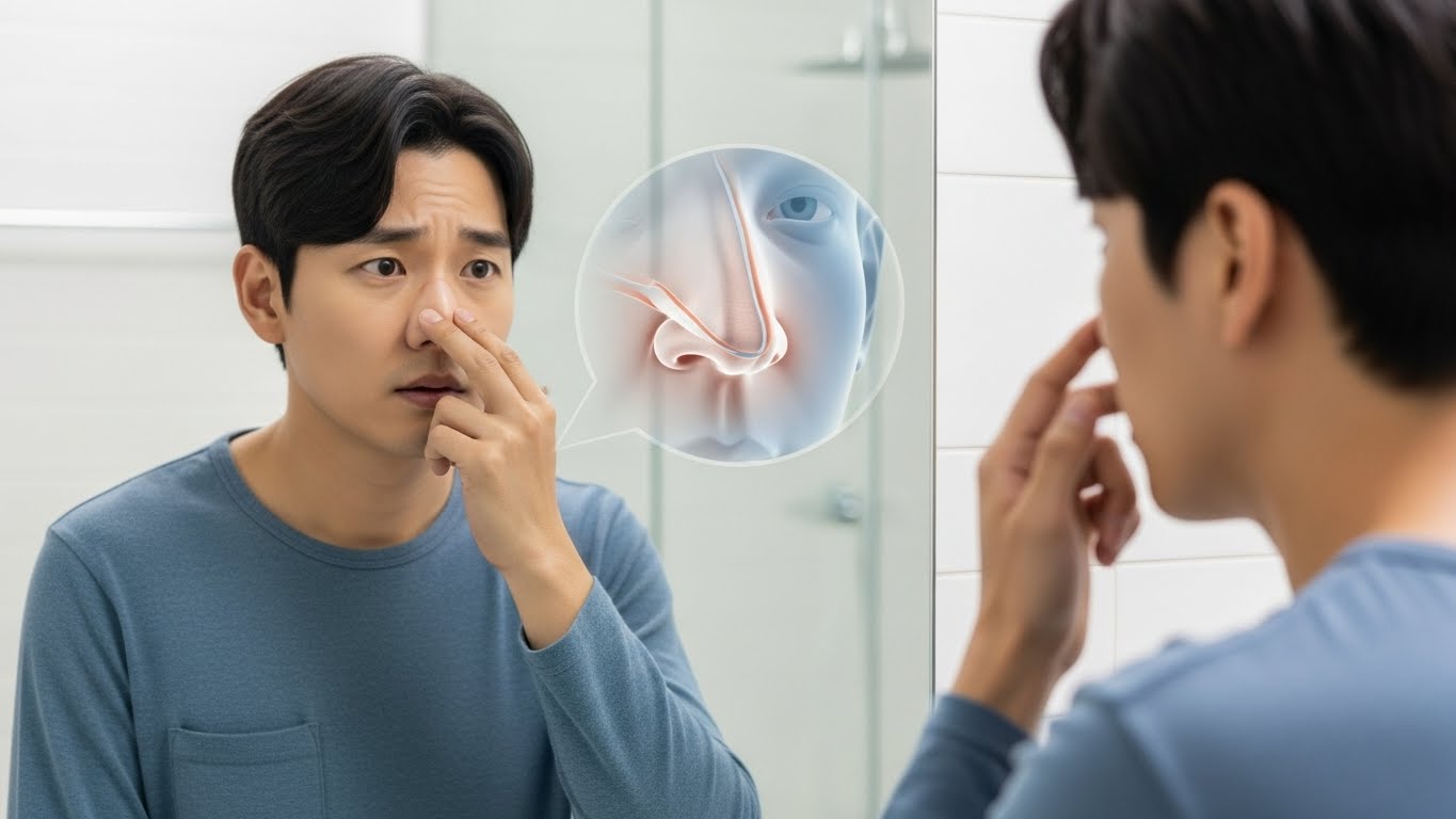 후비루와 코막힘, 왜 생길까? (원인 분석)
