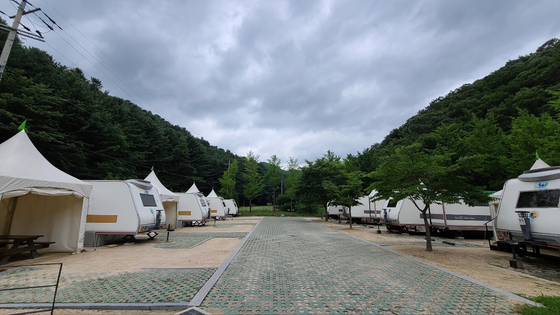 양주 장흥면 미술관옆 캠핑장 소개