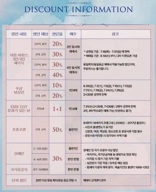 뮤지컬 4월은 너의 거짓말 일정 캐스팅
