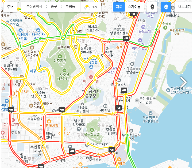 실시간-교통정보-확인하기