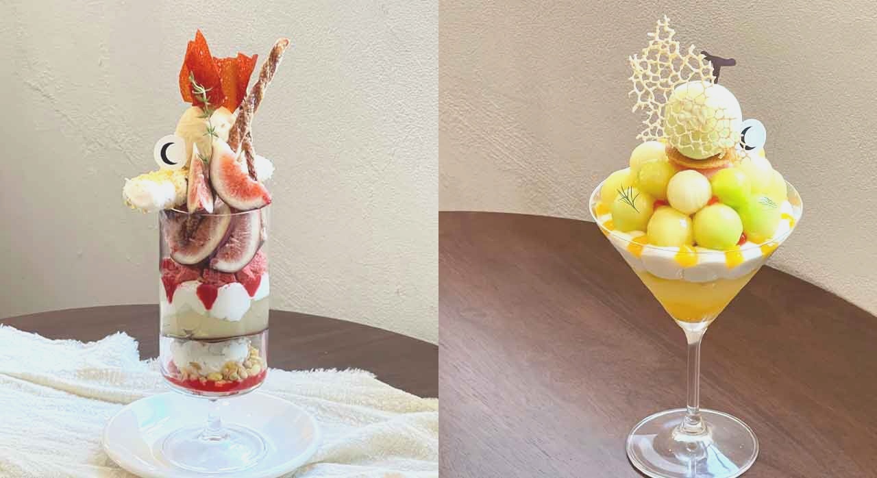 레브두의 시즌에 따라 변동되는 멜바(파르페) 메뉴다. [ⓒ네이버플레이스 레브두]