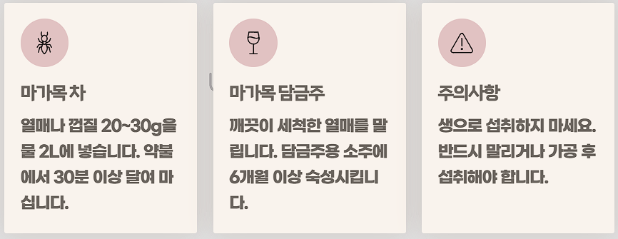 마가목 효능 부작용 열매 먹는법