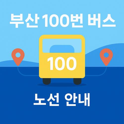 부산 100번 버스 노선 섬네일