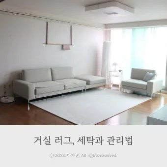 러그 세탁 드라이클리닝 표지 확인과 국소세척 요령_3