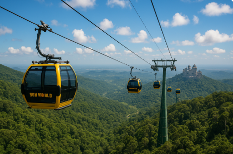 다낭 바니힐 케이블카 관련 이미지