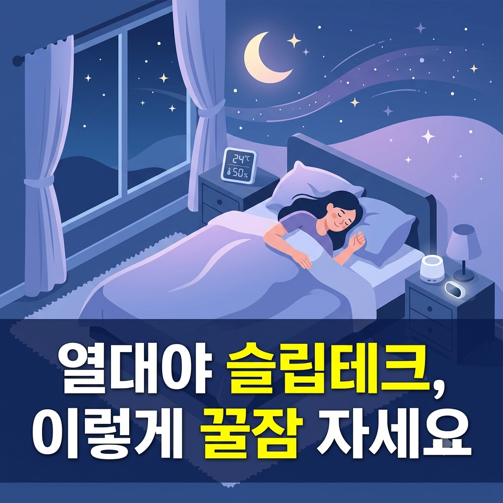 열대야 슬립테크 추천 아이템