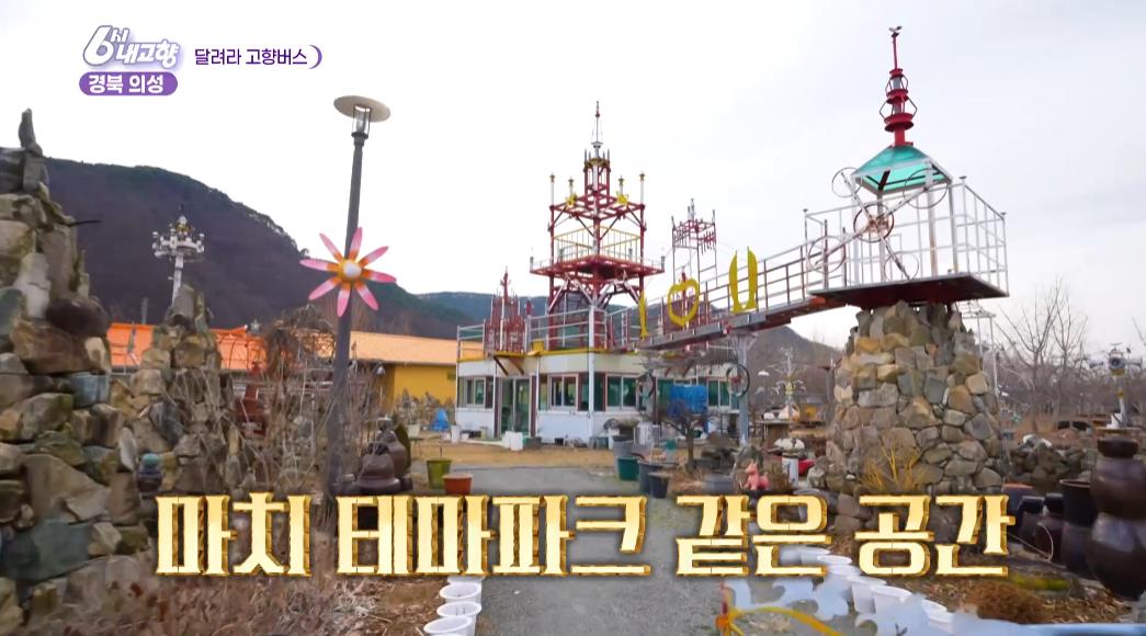 6시내고향 의성 은행나무숲의 테마파크 같은 공간
