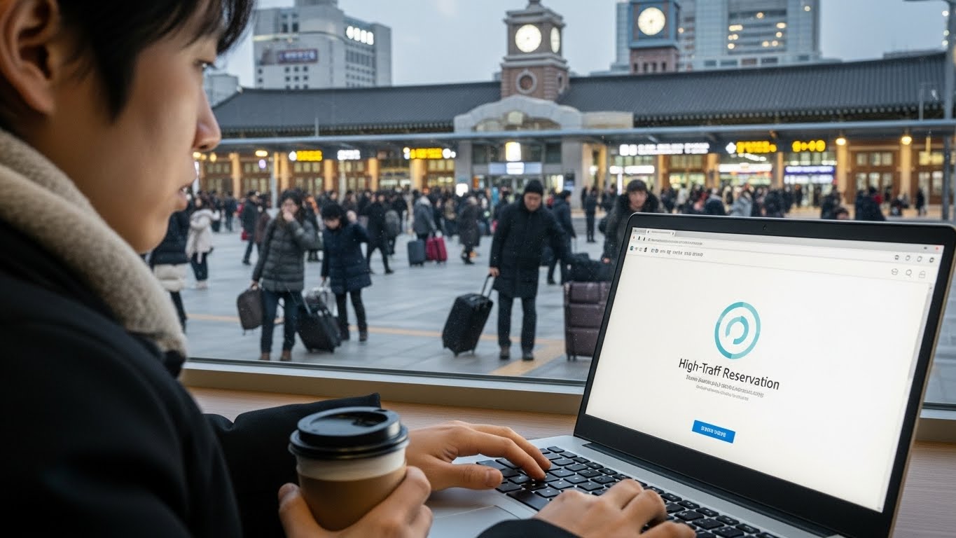 설날 기차표 사기