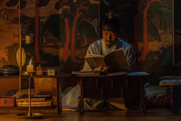 세종대왕 역의 한석규