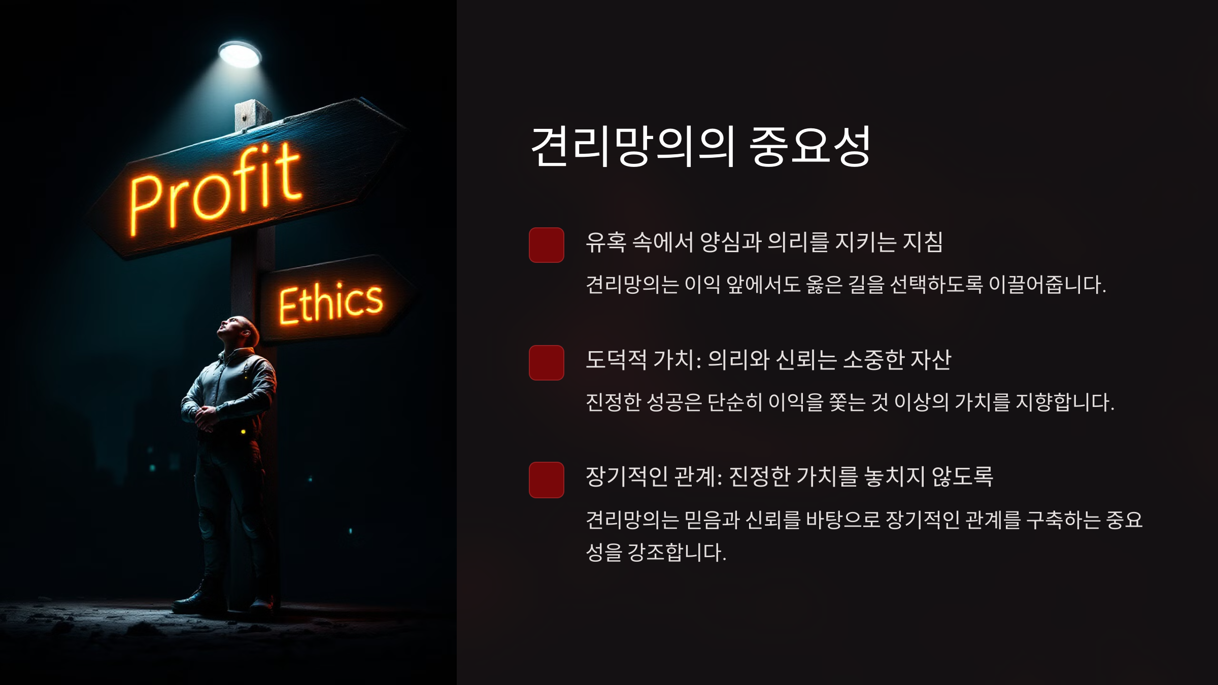견리망의 뜻