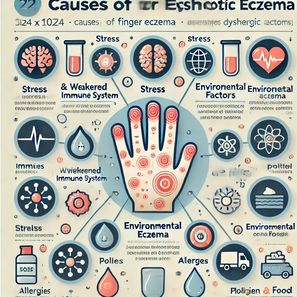 손가락 한포진의 주요 원인