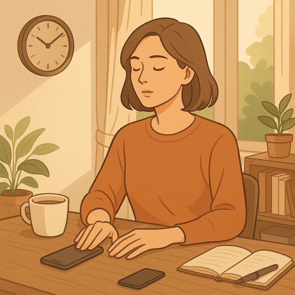 1일 5분 스마트폰 끊기 챌린지 실험기: 뇌가 쉬는 법을 배우다