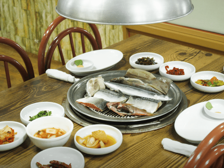 속초중앙시장 맛집 "88생선구이" 음식